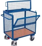 Variofit Drahtkastenwagen Mit Deckel Fest Verschwei&szlig;t 975 X 680 Mm