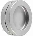 Muschelgriffpaar 5253 Aluminium Edelstahl Effekt Eloxiert