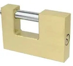 Br&uuml;der Mannesmann - M41360 Vorh&auml;ngeschloss 60 Mm Gleichschlie&szlig;end Gold