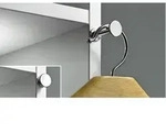 Kleiderb&uuml;gelhalter Ausziehbar, Messing Vernickelt - Hettich