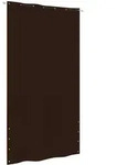 Balkon-sichtschutz Braun 140x240 Cm Oxford-gewebe Vidaxl
