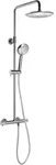 Sapho - Solaris - Brauseset Mit Thermostat, 5 Strahlen, Chrom Wd139