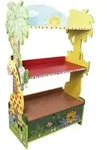 Teamson Kids - Kinderb&uuml;cherregal Kinderregal Schlafzimmer Sunny Safari Fantasy