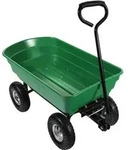 Wiltec - Gartenwagen Mit Kippfunktion Bis 240 Kg, Handwagen Mit 75 L Volumen,