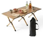 Relaxdays Campingtisch, Klappbar, Hxbxt:44 X 120 X 60 Cm, Stahl & Kunststoff,