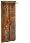 Massivmoebel24 - Garderobe Altholz 59x30x145 Mehrfarbig Lackiert Nature Of...