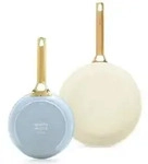 Greenpan Padova Reserve 2tlg Bratpfannenset 20+26cm Hellblau