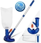 Pool Bodensauger Set Poolsauger Mit Saugb&uuml;rste Teleskopstange Auffangsack