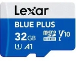 Lexar Blue Plus Microsdxc 32 Gb Uhs-i U1 V10 A1 100 Mb/s Mit Sd-adapter