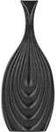 Dekovase Thapsus Keramik 39 Cm Schwarz
