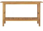 Badezimmerm&ouml;bel Aus Massivem Teakholz 132x45x75 Cm