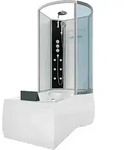 Whirlpool Wanne Duschtempel Dusche Duschkabine K50-l02-wp 170x100 Cm Ohne 2k...