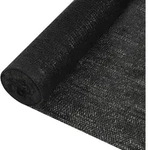 Zaunblende Schwarz 1,5x10 M Hdpe 195 G/m2 Vidaxl