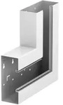 Obo Bettermann Flachwinkel Symmetrisch 70x170x300 Stahl Reinwei&szlig; Ral 9010, 6277620