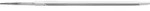 Pferd Tools S&auml;gefeile Dreikant Extra Schmal 150mm Hieb 2 Universell Zum Sch&auml;rfen 10