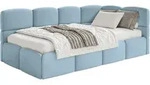 Selsey Cloudy &ndash; Jugendbett 120 Cm, Bettkasten, Velours Wasserabweisend,...