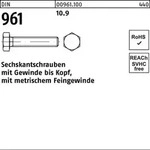 Sechskantschraube Din 961 Vg M 24 X2 X 90 10.9