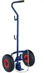 Relaxdays Transportwagen F&uuml;r Gasflaschen, F&uuml;r 3 & 5 Kg Flaschen, Luftreifen,...