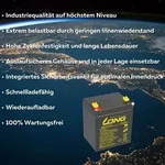 Kunglong - Ersatzakku F&uuml;r Aeg Protect B 3000