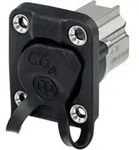 Durchgangs-einbaubuchse Ne8fdx-p6-w Buchse, Einbau Polzahl Sensoren 8p8c...