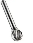 Fr&auml;sstift Hm Blank Kud Kopf-l. 6mm