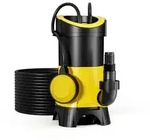 Schmutzwasserpumpe 7.500l/h, 400w, Max. F&ouml;rderh&ouml;he 5m, Fremdk&ouml;rper Bis &Oslash;35mm