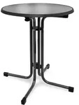 Bistrotisch Bistroni &Oslash;70xh70cm Schwarz