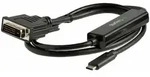 Startech.com Cdp2dvimm1mb Usb-c Zu Dvi Adapterkabel Schwarz 1 M