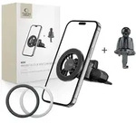 Tech-protect N56 Magnetische Magsafe Cd- & L&uuml;ftungs-kfz-halterung Schwarz