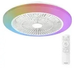 Philips Amigo Deckenventilator Mit 1 Licht 20w+40w (wei&szlig;) Wei&szlig;es Und Farbiges...