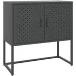 Sideboard Anthrazit 75x35x75 Cm Stahl Vidaxl