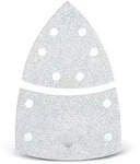 White Klett-schleifbl&auml;tter, 93 / 62 X 102 Mm, 11-loch, F. Deltaschleifer,