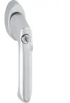 Hoppe - Fenstergriff Brest - Sperrbar, Vk 7 X 32 - 42 Mm, Alu Silber