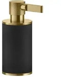 Gessi - Inciso Stand-seifenspender, Beh&auml;lter Schwarz Matt, 58538727