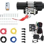 Elektrische Seilwinde 12 V 4500 Lbs 2040 Kg Mit Fernbedienung - Vidaxl