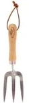 Esschert Design Hand-gabel - Edelstahl & Eschenholz