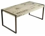 Esstisch Mango 120x70x76 Natur Bedruckt Factory 122