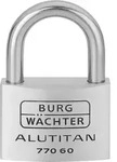 Burg Wachter - Zylindervorhangschloss 770/60 Schlossk&ouml;rperbreite 60 Mm Alu
