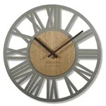 Loft Adulto Wanduhr 50 Cm Grau