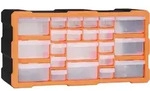 Vidaxl Multi-drawer Organiser With 22 Drawers 49x16x25,5 Cm