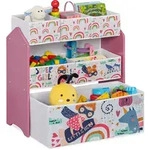 Kinderregal Mit 6 Aufbewahrungsboxen, Hxbxt: 66 X 63 X 30 Cm, M&auml;dchen,