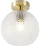 Smarte Art Deco Deckenleuchte Messing Inkl. Wlan A60 - Sphere