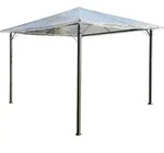 Quick-star - Pavillon Schutzhaube 3x3m Nizza Wasserdicht Transparent