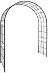 Arche Tube Quadrat 20mm Rankgitter Aus Gealtertem Eisen Ma&szlig;e 180x50x250cm - Louis