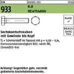 Din 933/iso 4017 Sechskantschraube Vg M16x65 Stahl 8.8 Zinklamellenbeschichtet...
