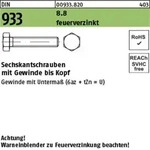 Din 933/iso 4017 Sechskantschraube Vg M8x60 Stahl 8.8 Feuerverzinkt 100 Stk