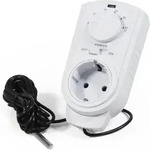 Steckdosen-thermostat Mcpower "tcu-440" 5-30&deg;c, 3500w, 230v, Kabel + Au&szlig;enf&uuml;hler