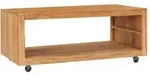 Couchtisch 110x60x40 Cm Massivholz Teak Vidaxl