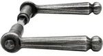 Sch&ouml;sswender - Dr&uuml;ckerpaar Siegfried, Ansatz 18 Mm, Stahl Schwarz Passiviert