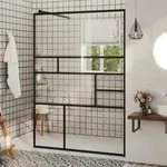 Vidaxl - Duschwand F&uuml;r Begehbare Dusche Mit Klarem Esg Glas 115x195 Cm